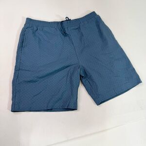 Five Four Somerset Shorts Mens Large Navy Classic Cotton Pull On Drawstring